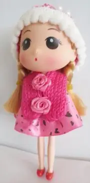 Cute Ddung Doll Cell Phone Backpack Pendant Key chain Gift Christmas Decoration
