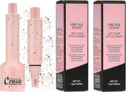 Freckle Stamp Pen - 2 Pack Natural Lifelike Freckle Makeup Pens, Waterproof Longlasting Soft Faux Frecklle Liquid Marker for Natural Sunkissed Makeup, Perfect for Beginners, Enthusiasts, Professionals