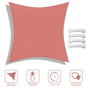 18x18Ft UV Block Square Sun Shade Sail Canopy Outdoor Patio Pool Deck Red
