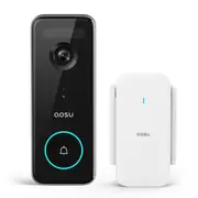 AOSU 5MP/3K Video Wireless Doorbell Smart Camera with Basestation