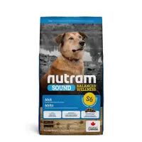 在飛比找ETMall東森購物網優惠-Nutram紐頓 S6成犬 狗飼料 雞肉南瓜 2公斤*1包
