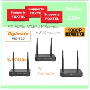 Digimate*WD-820 HD1080p HDMI Wireless AV Sender / 2Receivers 2.4G/5G Extender