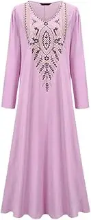 [keusyoi] Ramadan Kaftan Dubai Abaya Islamic Dress Muslim Arabic Long Dress Turkey African Dresses for Women Robe