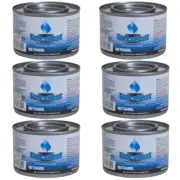Fancy Heat 2.5 Hour Handy Fuel Methanol Gel Chafing Fuel (Pack of 6)