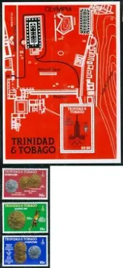 DEP3 Trinidad y Tobago 421/23 + HB 31 MNH