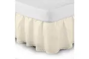 Belledorm Easy Fit Broidery Anglaise Platform Valance (Cream) (Double)