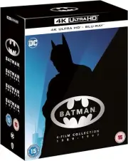 BATMAN 4 Film Collection (1989-97) 4K UHD Blu-RayBox Set BRAND NEW