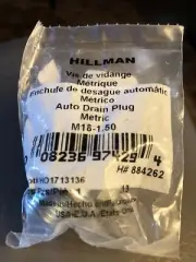 Hillman Auto Drain Plug M18-1.50