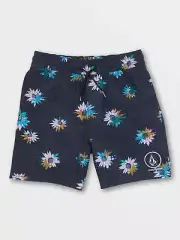 Volcom Big Boys S Board Swim Manic Trunks Shorts Unlined Floral