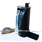 Aquarium Internal Filter 3 to 20 Gallons, for Turtle Tanks, Reptiles,