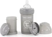 TwistShake Anti-Colic, Pastel Grey, 180mL