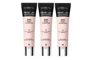 3x L'Oreal Paris Primer Lab 24 Hour Pore Minimizer Primer 30ml