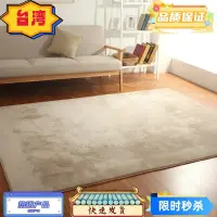 在飛比找蝦皮購物優惠-台灣熱銷 【加密加厚】珊瑚絨歐式客廳地毯簡約現代臥室訂製滿鋪