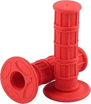 Universal Motorcycle Bicycle Handlebar Grip,1 Pair of 22 25MM Silicone Motorcycle Handlebars Hand Grips Easy to Install Universal Motorcycle Handles Grips