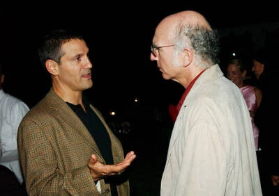 Ari Emanuel Endeavor Partner Larry David at Endeavor Pre Party Cel- Old Photo 8