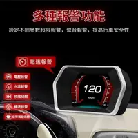 在飛比找PChome24h購物優惠-【HUD抬頭顯示器】可吸玻璃 12宮格 行車電腦 ECU數據