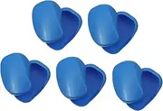 AUTSUPPL 10pcs Hair Dye Ear Protectors Durable Plastic Earmuffs for Hairdressing Ear Shields for Hair Coloring Easy to Clean for Salon Home Use