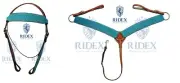 Premium Leather Headstall & Breastplate /Collar Set All Size.