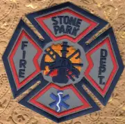 Stone Park Illinois Fire Dept. Department Patch