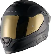 Nexx Y.100R Subsonic Helmet, black-gold, Size S Black Gold