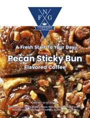 FNG -Pecan Sticky Bun DECAF Coffee-Ground/Whole Bean/Espresso/Keurig- 16 oz