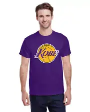 Kobe Bryant T-shirt in Purple