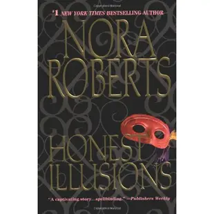 【吉兒圖書】暢銷書《Honest Illusions 真實的幻象》諾拉‧羅伯特 紅遍世界各地，各國機場書局一定會出現的書