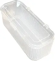 JISADER False Nail Tip Storage Box Dustproof Clear Portable Convenient Container