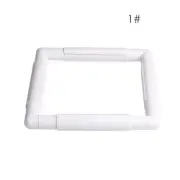 Plastic Embroidery Frame DIY Craft Beginners Starters Learning Sew Tool Supplies