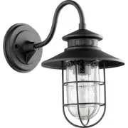 Quorum International 7696-69 Moriarty Outdoor Wall Light Noir