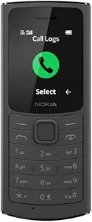 [Nokia] 110 4G Dual SIM 48MB ROM + 128MB RAM Factory Unlocked 4G/LTE Cellphone (Charcoal) - International Version