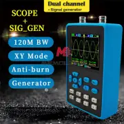 DSO2512G Dual Channel Handheld Oscilloscope 120M Bandwidth 500Ms Sampling Rate