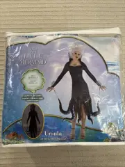 Ursula Womens Costume Medium 6-8 Glows in Dark Deluxe Little Mermaid Disney New