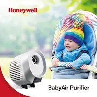 在飛比找PChome24h購物優惠-Honeywell BabyAir嬰兒車用戶外空氣清淨機