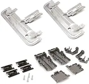 W10712394 Dishwasher Upper Rack Adjuster Kit - for Whirlpool Kitchenaid - Replaces AP5956100, PS10064063, W10238418, W10253546, W10712394VP