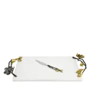 Michael Aram Vintage Bloom Cheeseboard with Knife