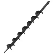 Auger Drill Steel 60 mm Auger Post Hole Digger Garden Tool Heavy Duty 45164