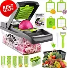 Vegetable Chopper Mandoline Slicer 17 in 1 8 Blades Kitchen Gadget
