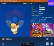 Pokemon Scarlet/Violet EEVEE (Non-Shiny) Lv.1 Modest 6IV w/ Masterball TRADE!