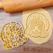 Manga Christmas Girl Chibi Sweet Japan Anime Woman Animation Cookie