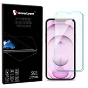 iCoverLover [2-Pack] For iPhone 13 Pro Max Glass Screen Protector