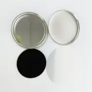 3" 75mm Magnetic Button Parts Badge Maker Craft Magnet Card for DIY 100 Sets