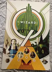 SIGNED The Wizard Of Oz Poster Art Print Tom Whalen Mondo Metallic Inks Movie LE