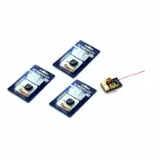 AEORC 3PCS Micro 1.7g Anolog Servo With RX14 Mini 4CH Receiver Integrated 5A/1S Brushed ESC for Micro Indoor Airplane Su