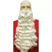 Santa Beard 006 White