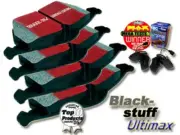 EBC Brake Pads Blackstuff Front for Nissan Primera (P10) DP839