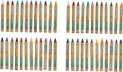 Boys and Girls Drawing Set 24 Color Crayons Cartoon Drawing Pens Non-Toxic Durable Ideal for Coloring Sets