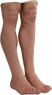 [JYACANS] Realistic Men Silicone Foot Cover Prosthesis With Ankle Artificial Foot Cover for Covering Scar Transvestite Cosplay