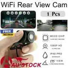 WiFi Reverse Camera 175°Wireless Car Rear View Cam Backup iPhone Android IOS Kit