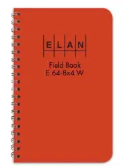 Elan Publishing Company E64-8x4W Wire-O Field Surveying Book 4 ⅞ x 7 ¼ Bright...